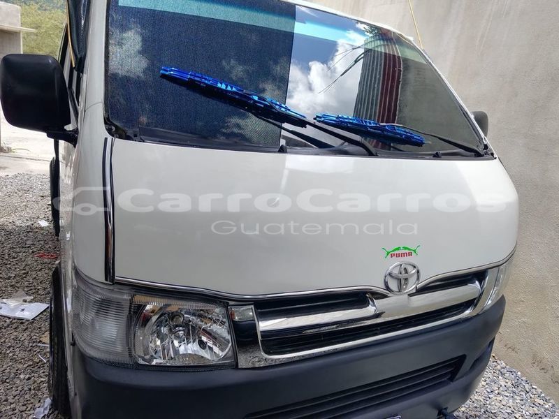 Comprar usados carro toyota hiace blanco en guatemala en guatemala